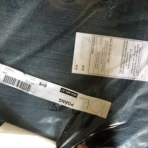 IKEA Poang Cushions Hillyard Blue